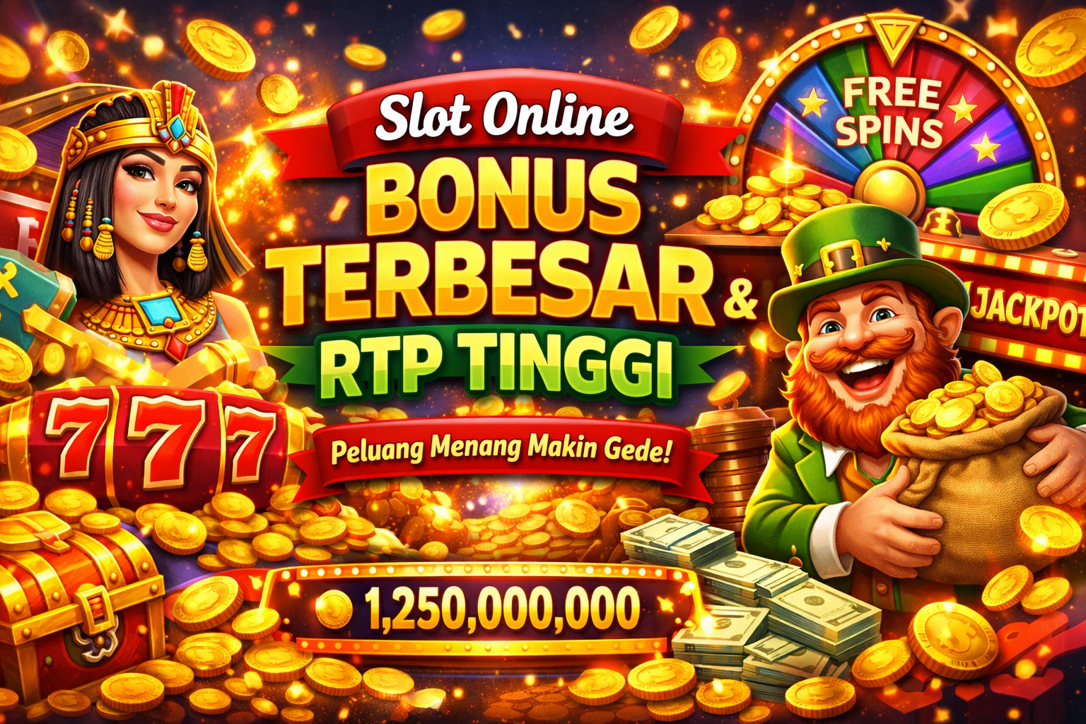 Slot Online dengan Fitur Bonus Terbesar dan RTP Tinggi