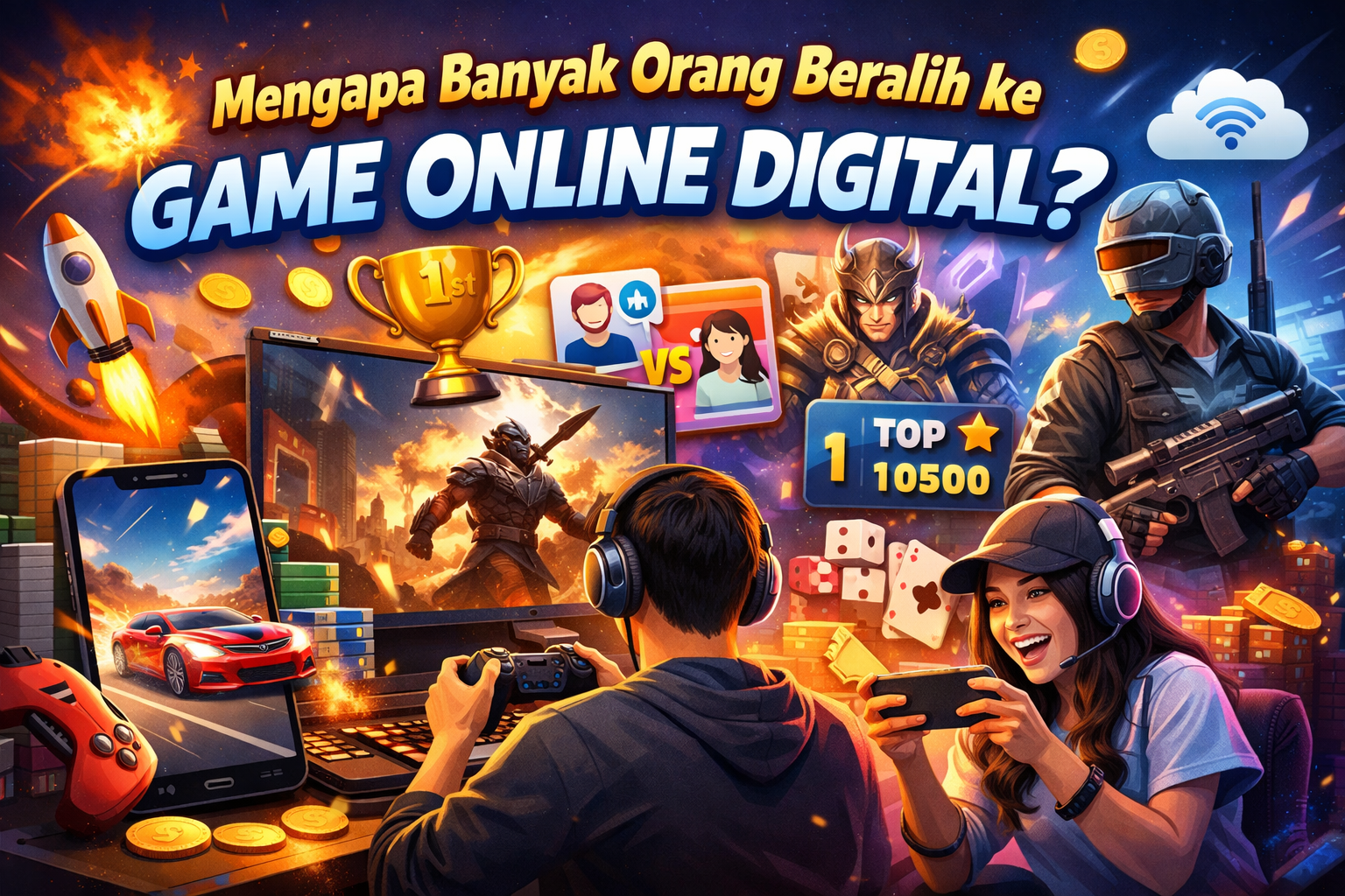 Mengapa Banyak Orang Beralih ke Game Online Digital